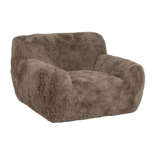 Smeđa fotelja Teddy – Ixia