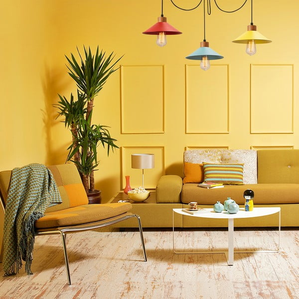 Viseća svjetiljka s metalnim sjenilom ø 114 cm Manavgat – Opviq lights-image-1