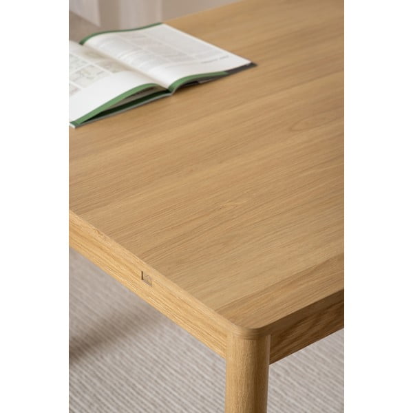 Proširiv blagovaonski stol u dekoru hrasta u prirodnoj boji 100x200 cm Atlantic – Actona-image-3