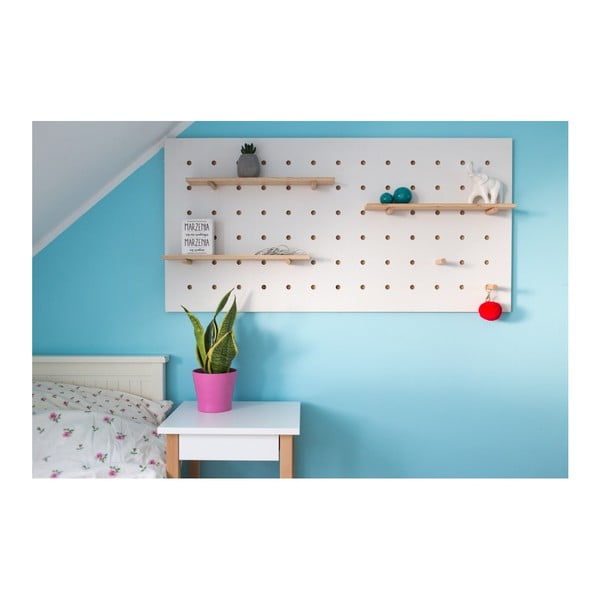 Bijeli zidni organizer Ragaba TRIVENTI, 120 x 60 cm-image-1