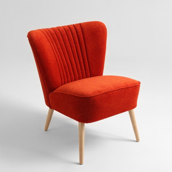 Crvena fotelja Custom Form Harry