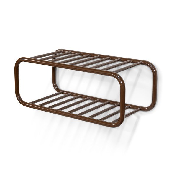 Tamno smeđi metalni viseći ormarić za cipele 72x28x35 cm Retro – Spinder Design-image-2