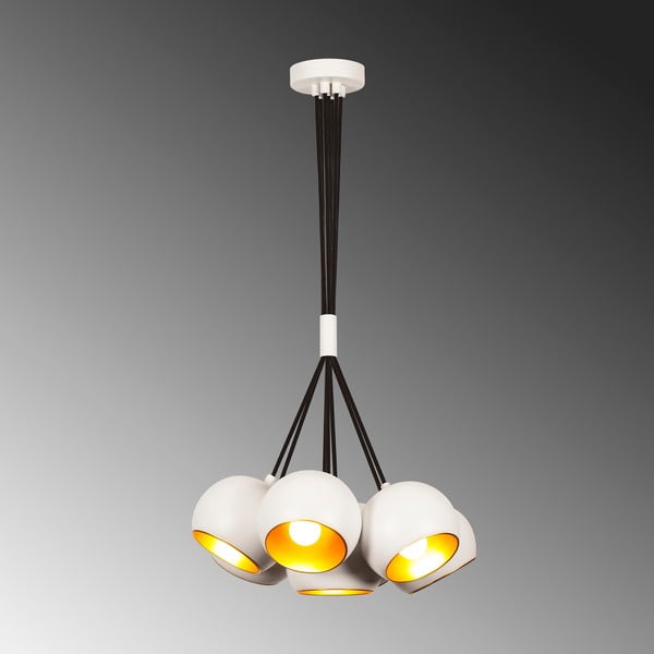 Bijela viseća svjetiljka Opviq lights Sivani-image-1