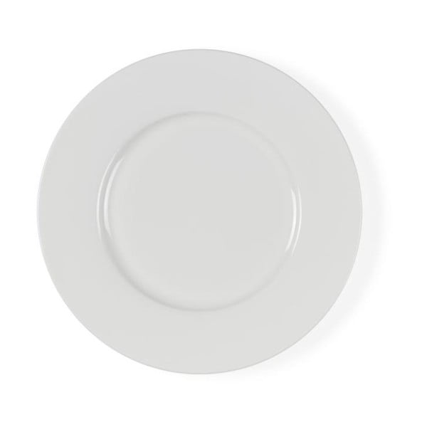 Bijeli porculanski desertni tanjur Bitz Mensa, promjer 22 cm