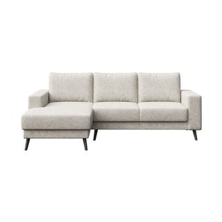 Krem kutna garnitura (s lijevim kutom) Fynn – Ghado