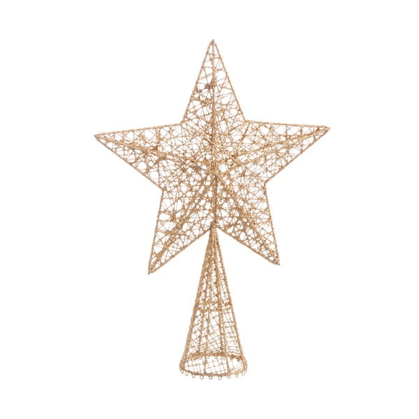 Božićna zvijezda zlatne boje Unimasa Estrella 