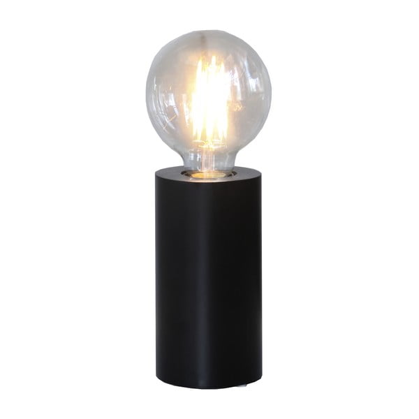 Crni stalak svjetiljke 15 cm Tub – Star Trading-image-2