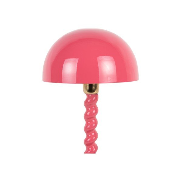 Ružičasta stolna lampa s metalnim sjenilom (visina 39 cm) Prisa – Leitmotiv-image-2