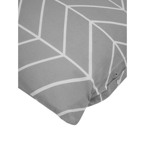 Set od 2 sive flanel ukrasne jastučnice Westwing Collection Yule, 40 x 80 cm-image-1