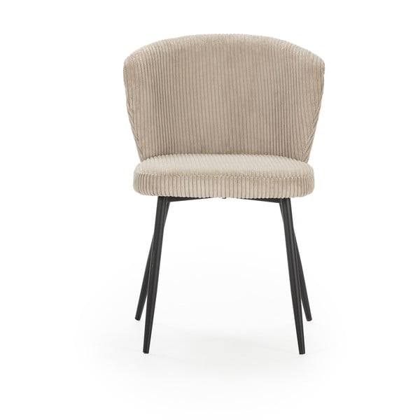 Bež blagovaonske stolice u setu 4 kom od samta Megan – Marckeric-image-2