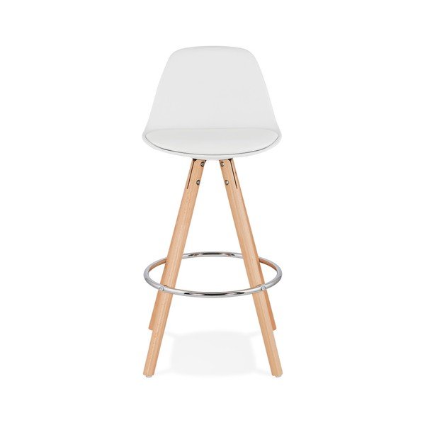 Bijela barska stolica Kokoon Anau, visina sjedenja 64 cm-image-2