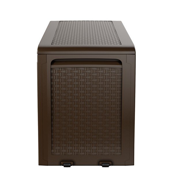 Tamno smeđa plastična vrtna kutija za pohranu Samoa – Keter-image-3