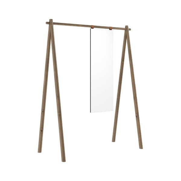 Smeđi stalak za odjeću od borovine Hongi - Karup Design-image-3