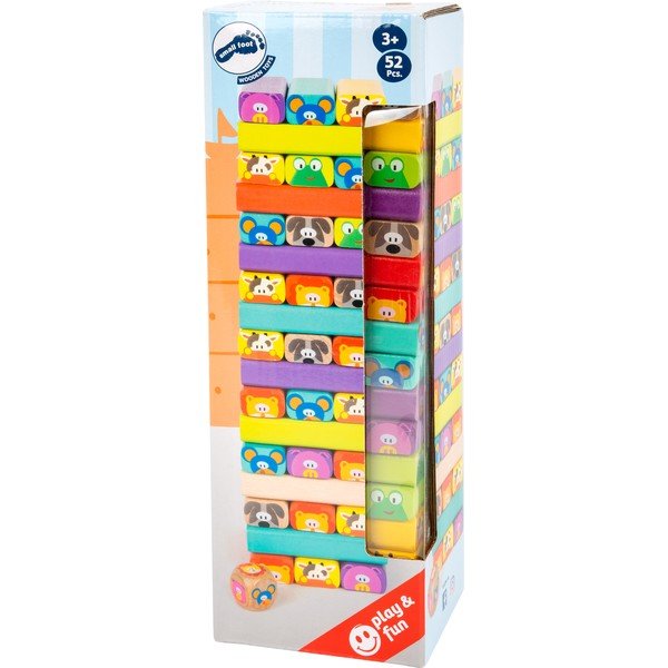 Igra s drvenim kockicama Legler Animals-image-3