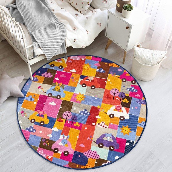 Dječji tepih ø 120 cm Comfort – Mila Home-image-4