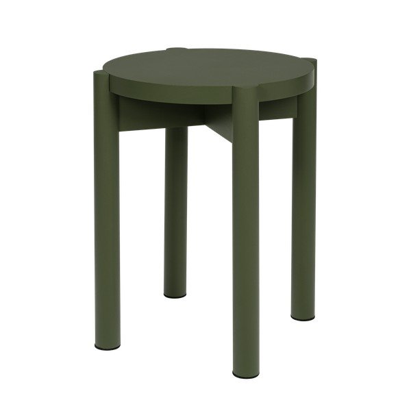 Zeleni stolac od masivne bukve Hopp – noo.ma