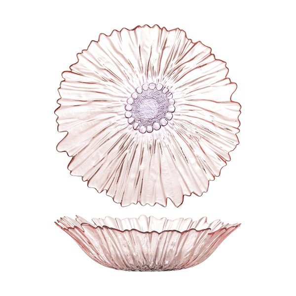 Svijetlo ružičasta staklena zdjela ø 31 cm Mariko – Bloomingville-image-4