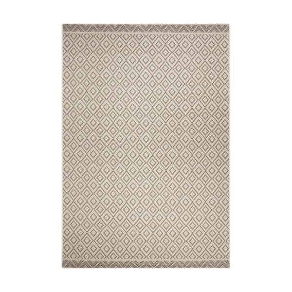 Beigo-sivi vanjski tepih ragami porto, 140 x 200 cm