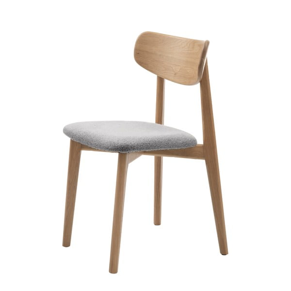 Svijetlo siva/u prirodnoj boji blagovaonska stolica Elim – Unique Furniture-image-2