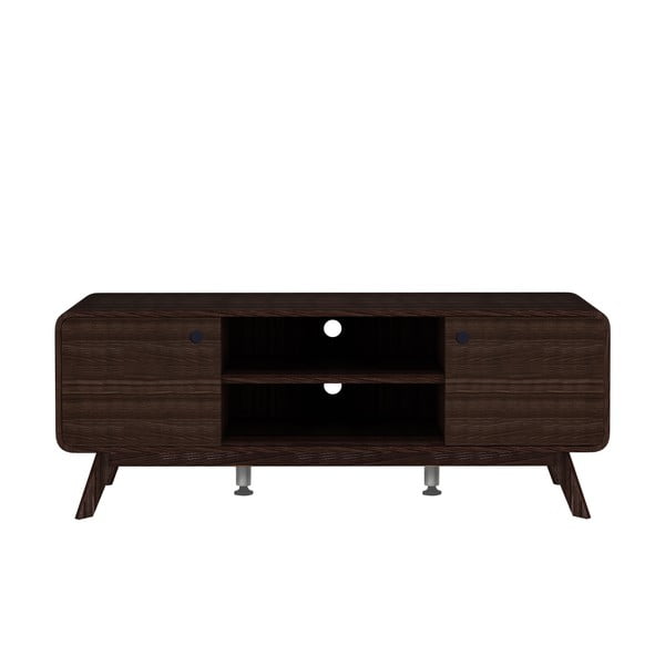 Smeđa TV komoda u dekoru oraha 140x53 cm Caitlin – Støraa