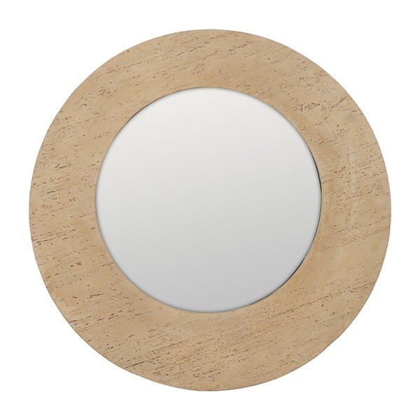 Zidno ogledalo s okvirom od kamena 80x80 cm Piedra – Ixia