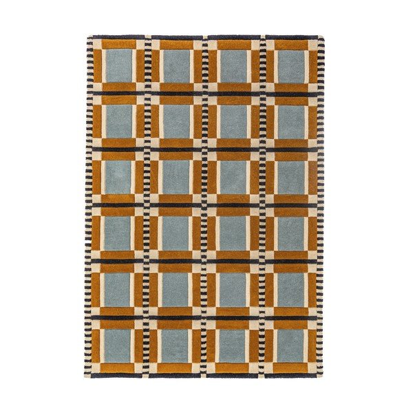 Ručno rađen vunen tepih 200x290 cm Quadro Wool – Flair Rugs