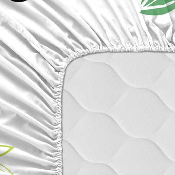 Dječja pamučna plahta Moshi Moshi Panda, 60 x 120 cm-image-2