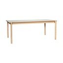 Blagovaonski stol od punog hrasta 107x190 cm Oblique – Hübsch