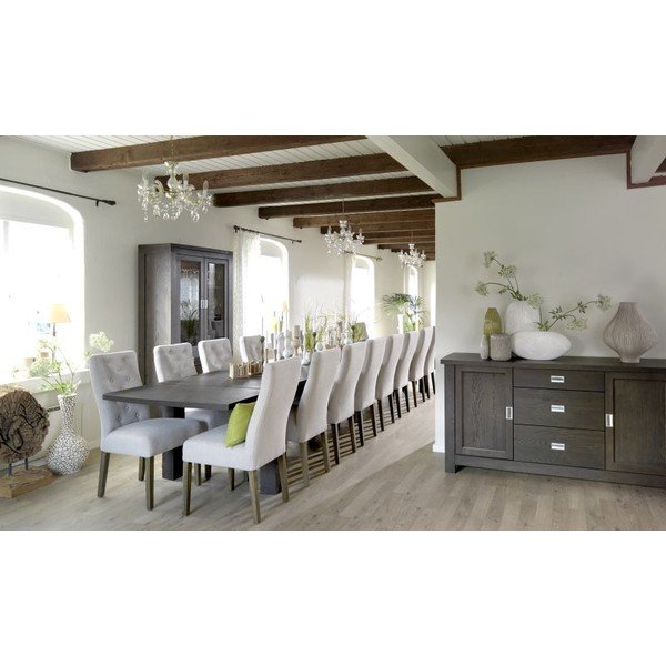 Blagovaonski stol Ambassador Espresso, 180x100x75 cm-image-2