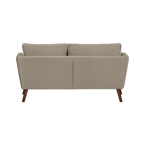 Tamno bež trosjed Mazzini Sofas Elena, s ležaljkom na lijevom uglu-image-2