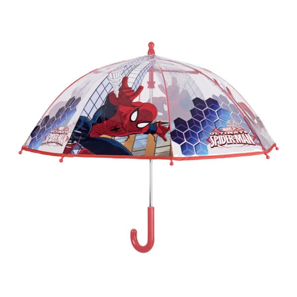 Dječji prozirni štap kišobran Birdcage Spiderman, ⌀ 64 cm