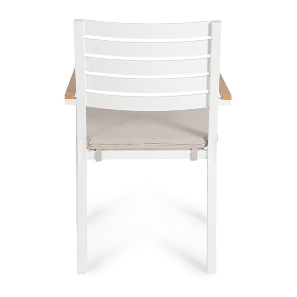 Bijele metalne vrtne stolice u setu 4 kom Henna   – Bizzotto-image-4