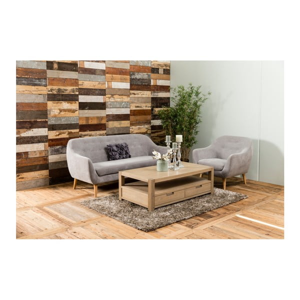 Actona Elly svijetlo siva sofa-image-1