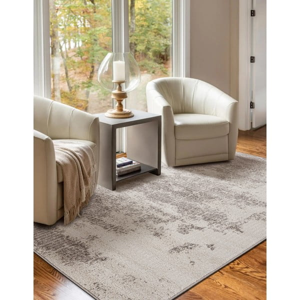 Sivi/krem tepih 80x160 cm Lori – FD-image-1