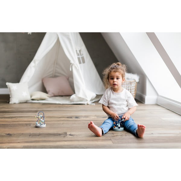 Motorička igračka labirint s drvenim kuglicama Kindsgut Mandarine-image-1