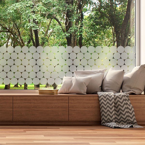 Naljepnice u setu za prozore 50 kom 10x10 cm Clackout Circle – Ambiance-image-1