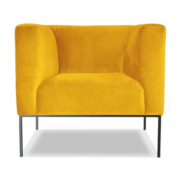 Žuta fotelja Windsor &amp; Co. Sofe Neptun