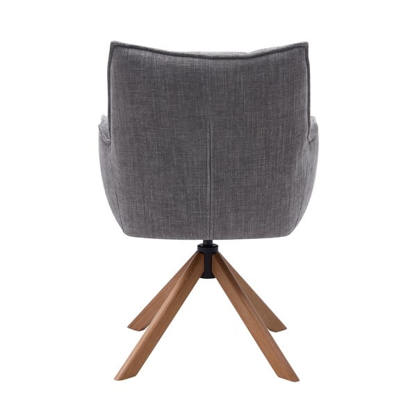 Sive podstavljene blagovaonske stolice u setu 2 kom Marilla – Unique Furniture-image-2