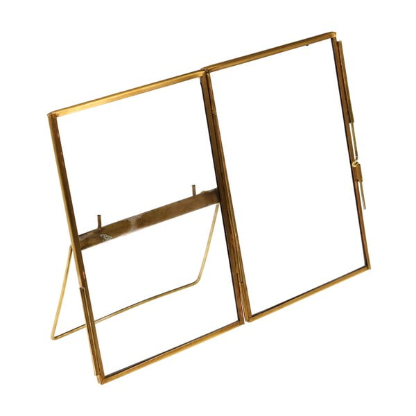 Metalni stojeći okvir u zlatnoj boji 10x15 cm – Rex London-image-2