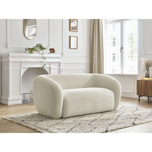 Bež sofa od šenila 160 cm Celine – Bobochic Paris-image-1