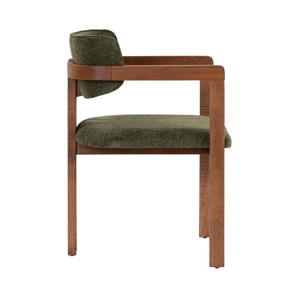 Tamno zelena blagovaonska stolica s naslonima za ruke Toscana – Kalune Design-image-3