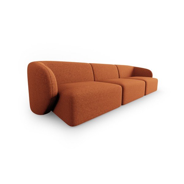 Narančasta sofa 259 cm Shane – Micadoni Home-image-2