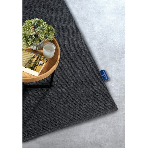 Tamno siva ručno rađena vunenia staza 80x200 cm Francois – Villeroy&Boch-image-2