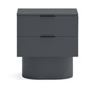 Antracitno sivi noćni ormarić Totem – Teulat