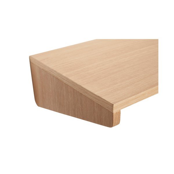 Zidni radni stol od punog hrasta 35x80 cm Folk – Hübsch-image-3