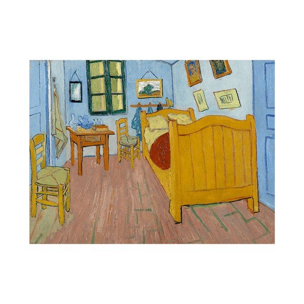 Slika Vincenta van Gogha - Spavaća soba, 60x45 cm