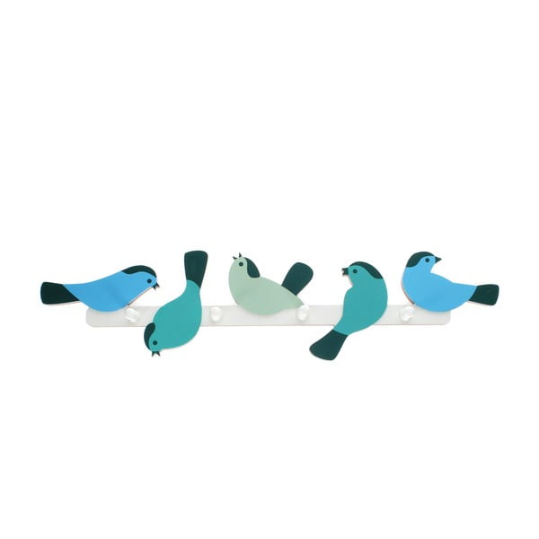 Plava zidna vješalica Garden Bird – Rex London