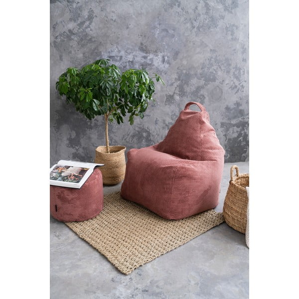 Tamno smeđa vreća za sjedenje od samta Play Amuse – SLOWDOWN-image-1