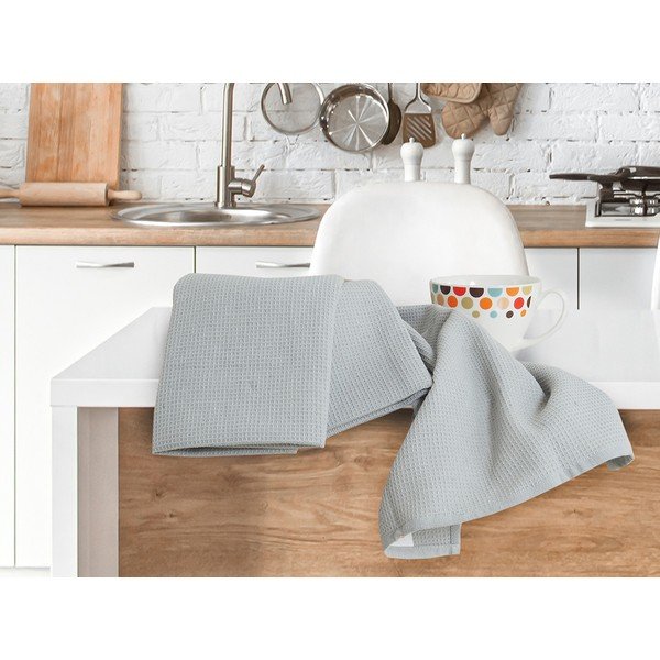 Pamučna kuhinjska krpa 3 kom 40x60 cm Wafle – B.E.S.-image-2