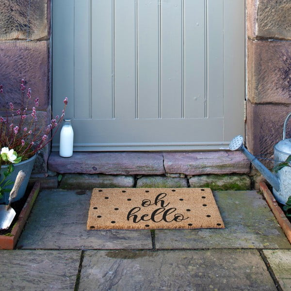 Otirač od kokosovih vlakana 40x60 cm Oh Hello – Artsy Doormats-image-4